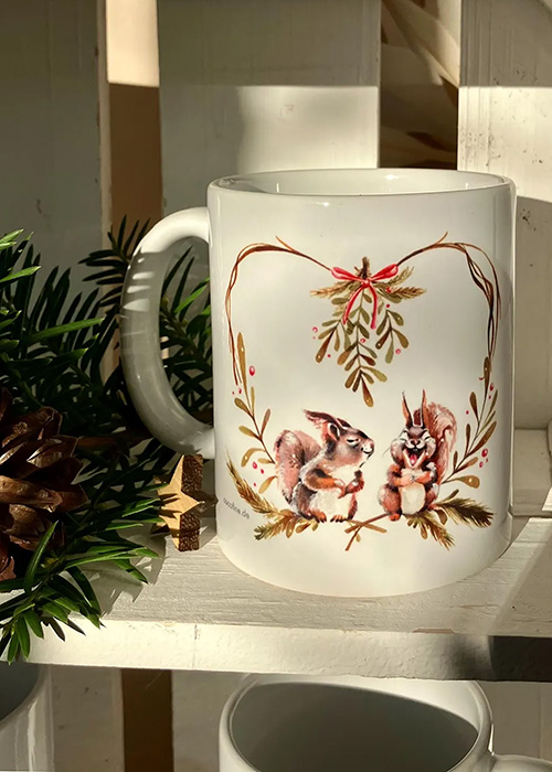 Kaffeetasse Eichhoernchen Liebe