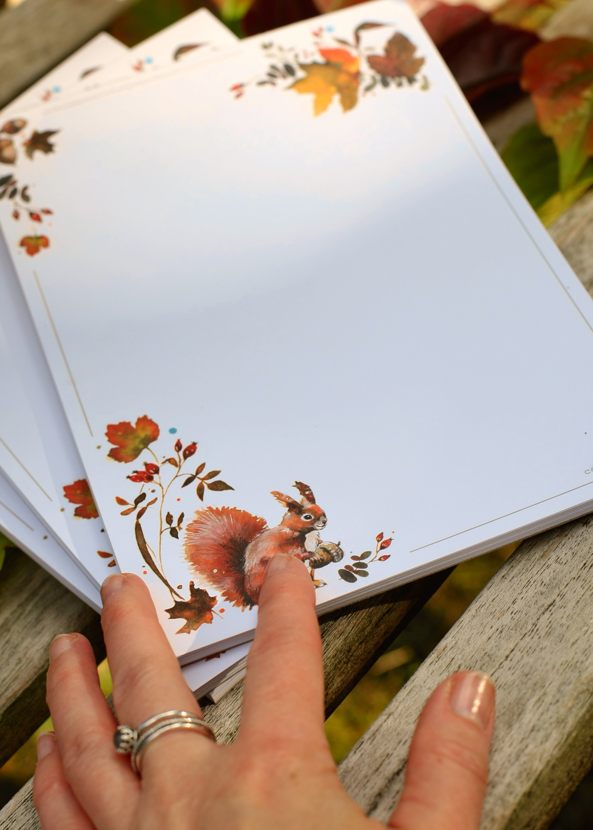 Notizblock Eichhörnchen A5/ 50 Blatt