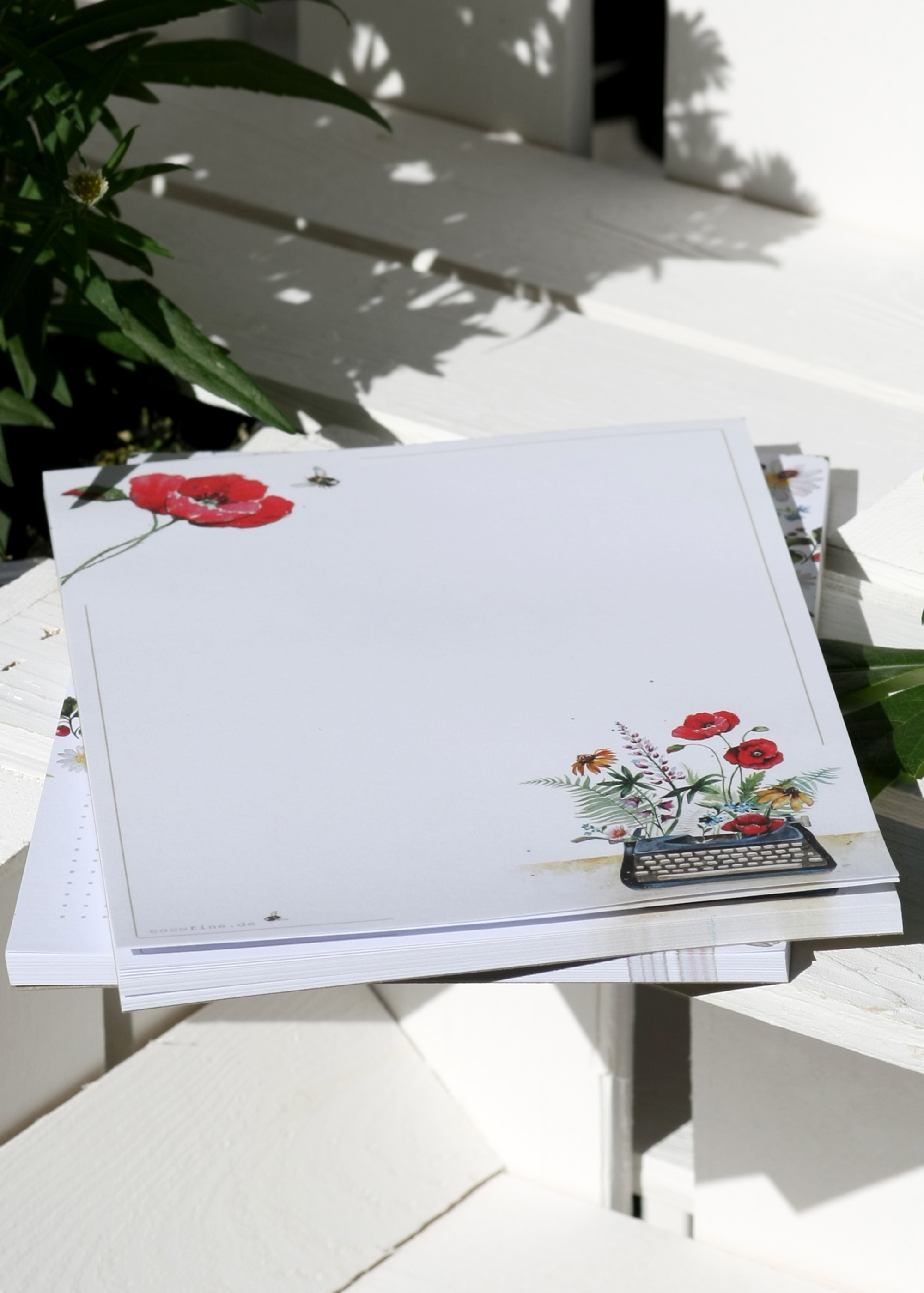 Notizblock Schreibmaschine A5/ 50 Blatt